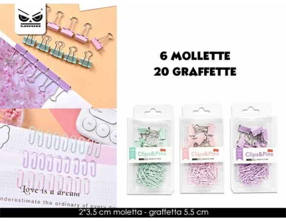 MOLLETTE 6pz+ GRAFFETTE 20pz ST5883