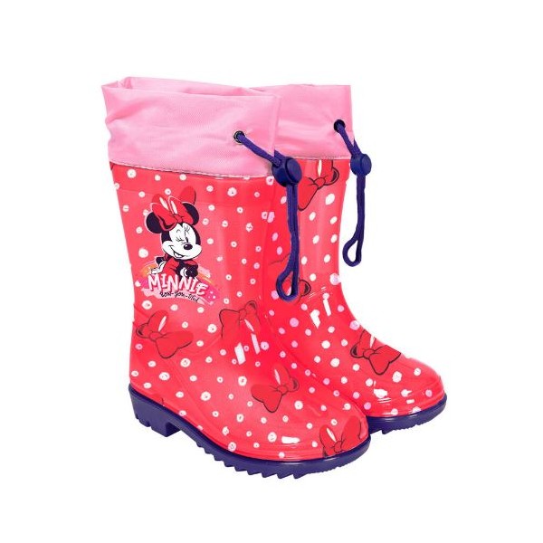 STIVALETTO KIDS MINNIE BAMBINA PIOGGIA PERLETTI...