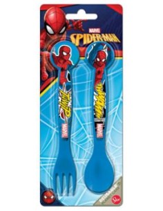 SET DUE POSATE SPIDERMAN IN PLASTICA RIGIDA