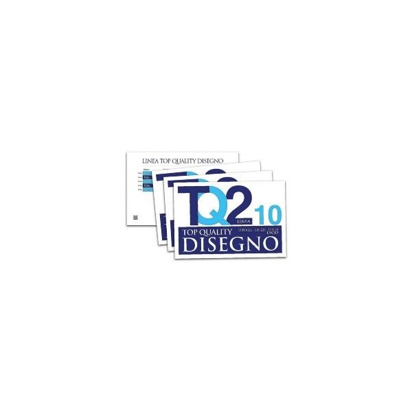 Blocco Disegno TQ2 24x33 Liscio 20ff 120gr
