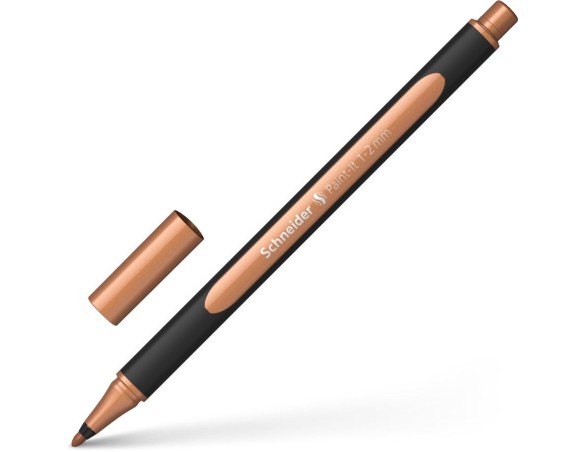 Penna pennarello Paint-It 020 Metallic liner - copper - 1-2 mm bronzo