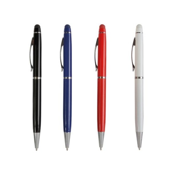 Mini Penna Touch Tinta unita in metallo c.u.