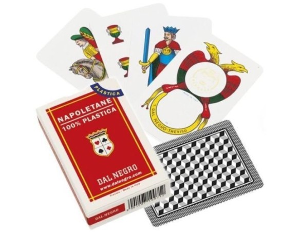 Carte da gioco Napoletane N.82 plastica Dal Negro 015002