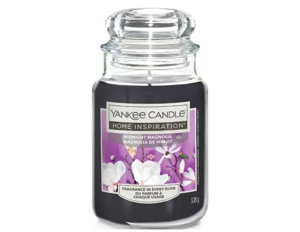 Yankee Candle Duftglas MIDNIGHT MAGNOLIA LARGE - Magnolia - Candela giara grande 538g