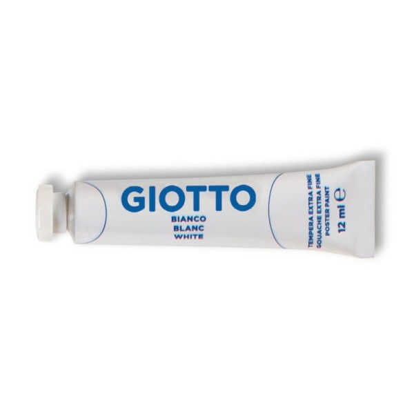 Tempera giotto 12ml n.01 BIANCO c.u.