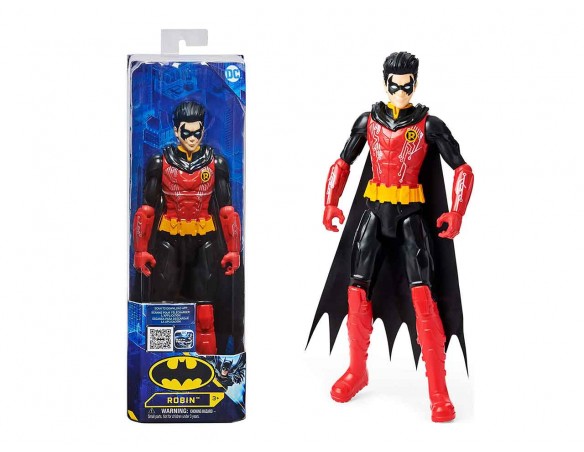BATMAN Robin, Personaggio da 30 cm Articolato, dai 3 Anni, 6062923