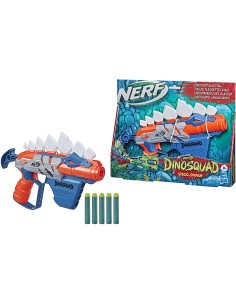Nerf DinoSquad Stegosmash, blaster con supporto per 4, 5...