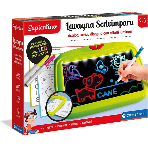 Sapientino - Lavagna Scrivimpara - lavagna LED...