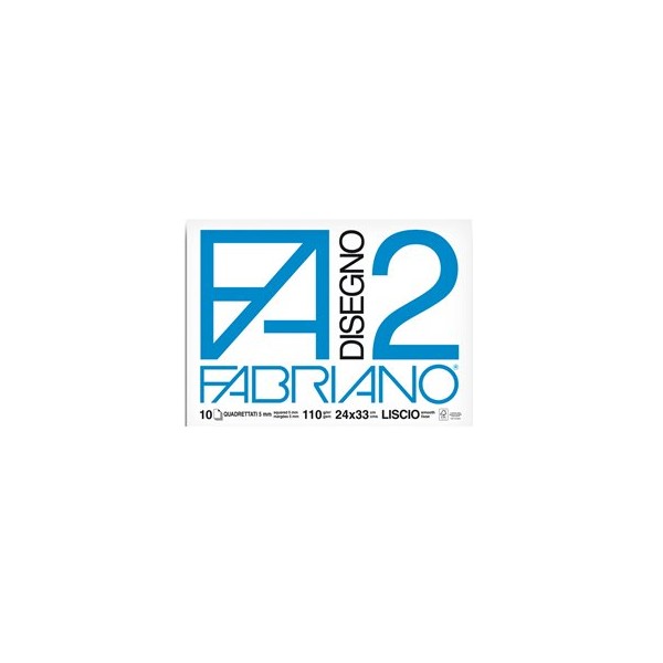 ALBUM DISEGNO F2 24x33 rig 5 mm 10 fogli...