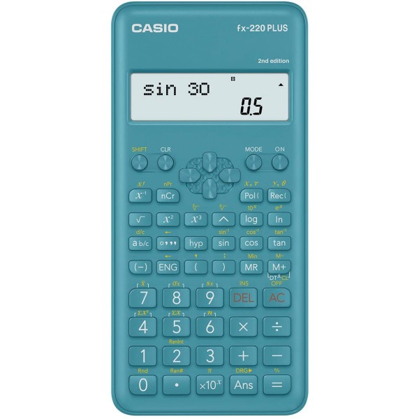 Calcolatrice Scientifica, Azzurro Casio...