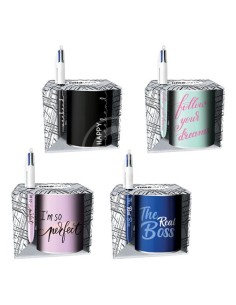 TAZZA TINTA UNITA CON BIC 4 COLORI 50755