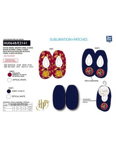 MOPPINA - PANTOFOLA ELASTICA HARRY POTTER DAL 25 AL 32...