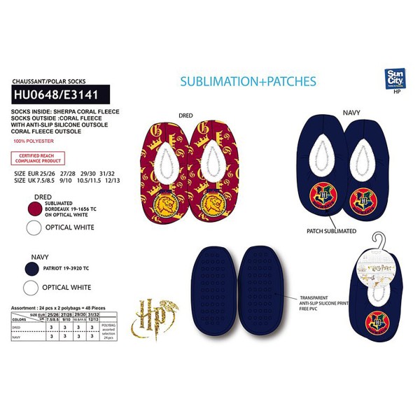 MOPPINA - PANTOFOLA ELASTICA HARRY POTTER DAL...