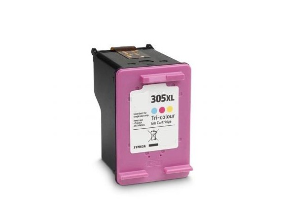 CARTUCCIA HP 305 XL COLORI COMPATIBILE 18ML Rig HP 2710,2732,2755,4210,4155,6020,6422,64753YM62AE