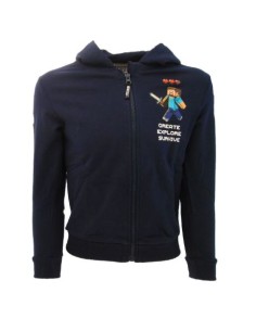 Felpa Minecraft - TAGLIA 6 ANNI UNICA MC16F.BN