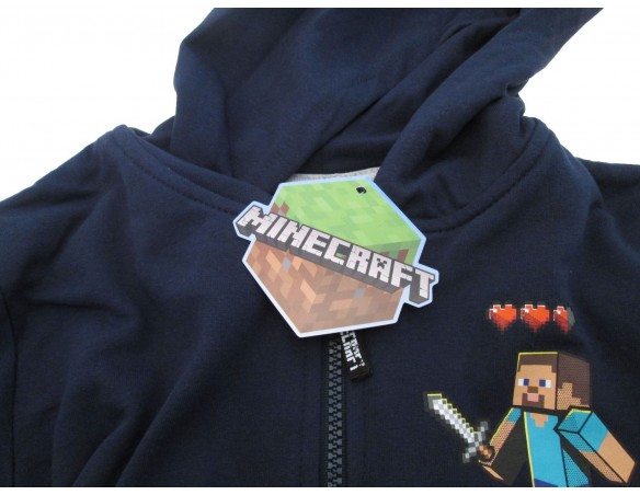 Felpa Minecraft - TAGLIA 6 ANNI UNICA MC16F.BN