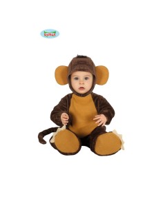 Costume da Neonato Baby scimmietta machietto bambino...