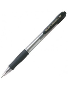 PENNA SUPER GRIP M 1,0 PILOT SCATTO NERO (COLORE NERO)