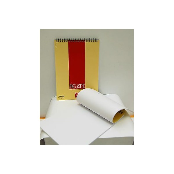 BLOCK NOTES SPIRALATO PIGNA 21X29.7 BIANCO A4