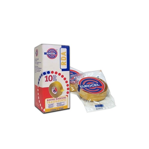 Nastro biadesivo trasparente EUROCEL RDA 700...