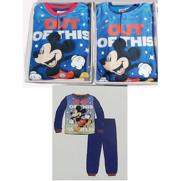 Topolino | PIGIAMA IN PILE TOPOLINO MICKEY...