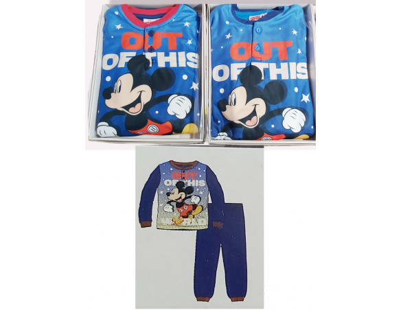 Topolino | PIGIAMA IN PILE TOPOLINO MICKEY MOUSE ( 7377 )