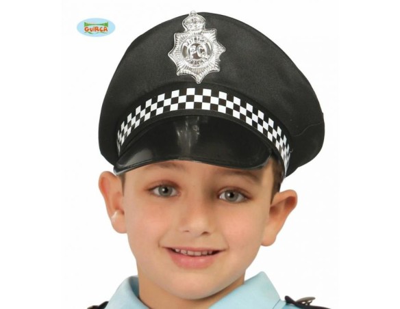 Cappello poliziotto polizia bambino carnevale