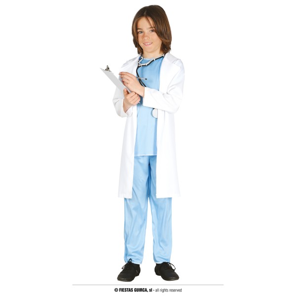 Costume Vestito DOTTORE CHIRURGO BAMBINO carnevale