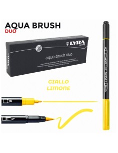 LYRA PENNARELLO AQUA BRUSH DUO GIALLO LIMONE