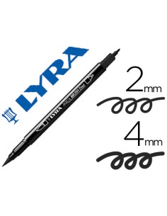 LYRA PENNARELLO AQUA BRUSH DUO NERO