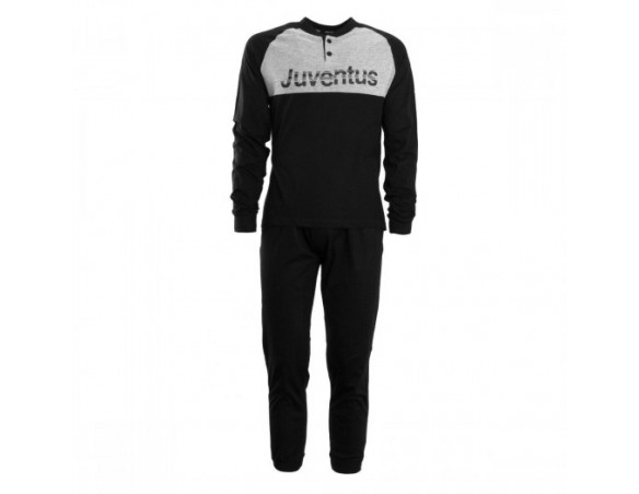 PIGIAMA MANICA LUNGA UOMO COTONE LEGGERO JUVE JUVENTUS ADULTO 14105