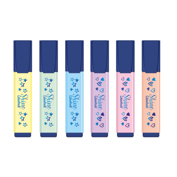 Evidenziatore Pastel Shine colourbook