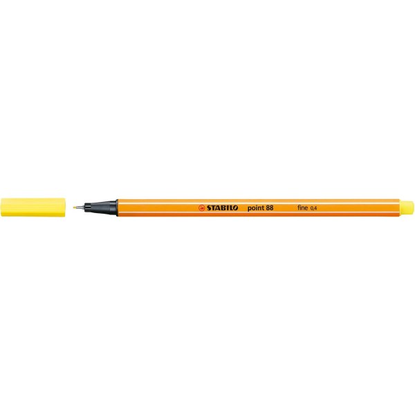 PENNA PENNARELLO STABILO PEN 88 - 24 GIALLO LIMONE