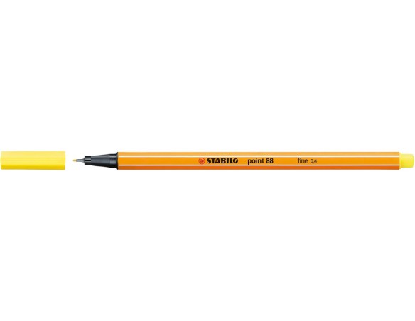 PENNA PENNARELLO STABILO PEN 88 - 24 GIALLO LIMONE