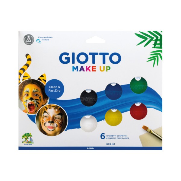 SET 6 OMBRETTI COSMETICI 5 ML. GIOTTO MAKE UP...