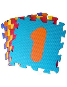 Tappeto Eva Numeri componibile (5 mattonelle) numeri
