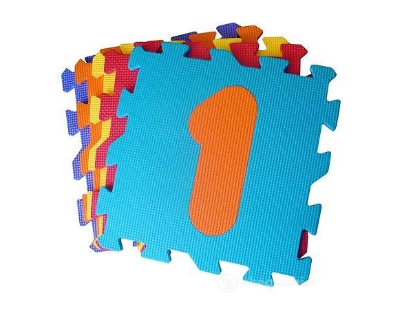 Tappeto Eva Numeri componibile (5 mattonelle) numeri