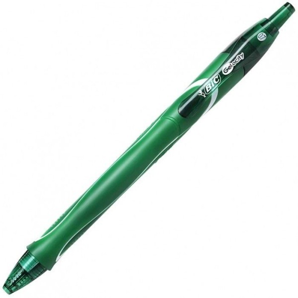 PENNA BIC SFERA GEL-OCITY QUICK DRY SCATTO VERDE