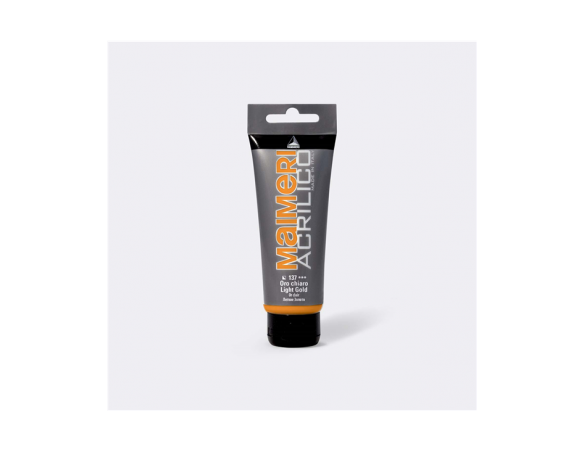 COLORE MAIMERI ACRILICO 75 ML SR.METAL 137 ORO CHIARO