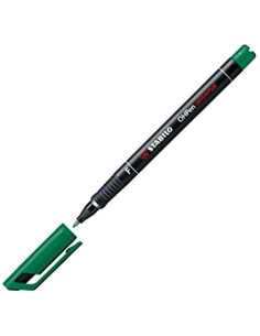 PENNARELLO INDELEBILE STABILO F UNIVERSALE VERDE