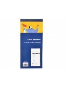 CONTO RISTORANTE 22X10 CON DETTAGLIO VOCI E5343C