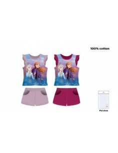 Completo Completino estivo Frozen 2 bambina mare