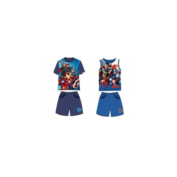 Completo Completino estivo avengers 2 bambino mare