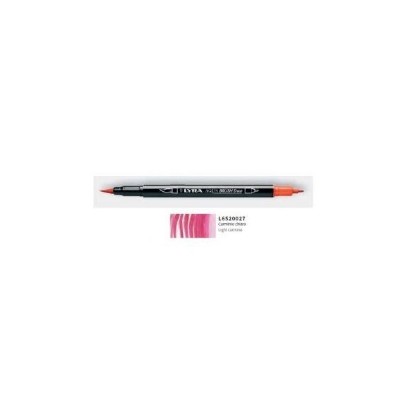 LYRA PENNARELLO AQUA BRUSH DUO CARMINIO CHIARO