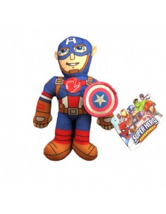 PELUCHE MARVEL CAPITAN CAPTAIN AMERICA 38 CM CON SUONI...
