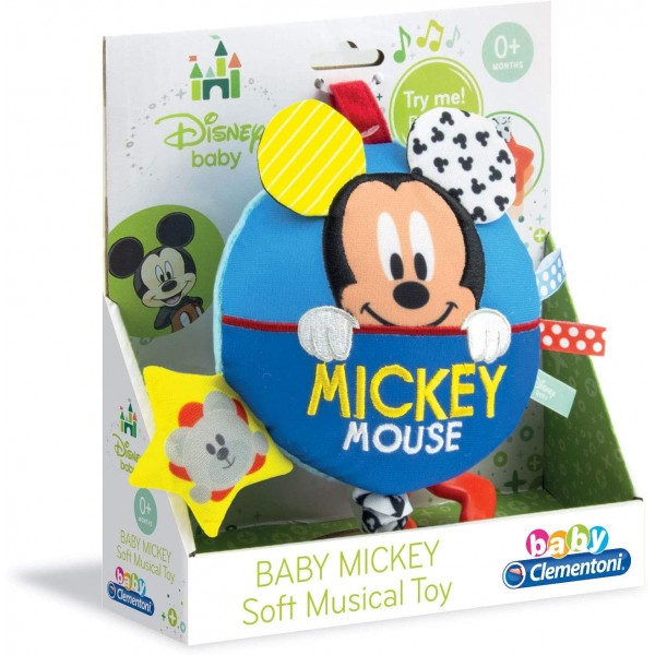 Baby Topolino Mickey Morbido Carillon, 17211