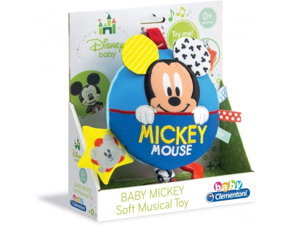 Baby Topolino Mickey Morbido Carillon, 17211