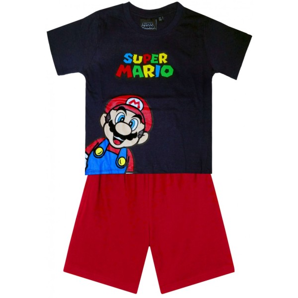 Pigiama Manica Corta Cotone Super Mario...
