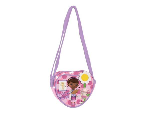 BORSA BORSETTA DOTTORESSA PELUCHE FORMA DI CUORE