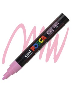 PENNARELLO UNI POSCA UNIPOSCA MM.2,5 PC5M ROSA CHIARO...